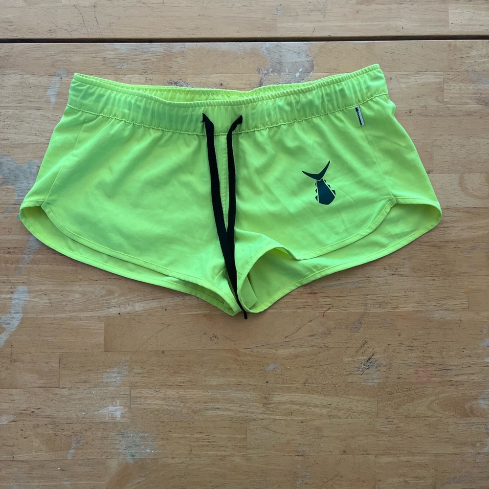 Neon Yellow Women's Tunaskin Shorts